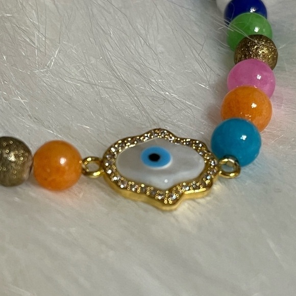 COLORFUL Evil Eye Bracelet - Picture 9 of 12